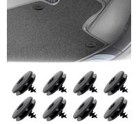 EUYKQNOI Set de 8 Clips Universales para Alfombrillas de Coche - Fijación Segura y Duradera, Fácil Instalación, Accesorio Práctico para un Interior de Coche Organizado