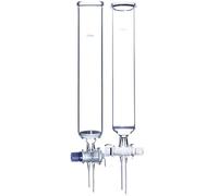 EuZhOuDEQiNg Columna de cromatografía con núcleo de de vidrio Material de vidrio de laboratorio Experimento químico(40x200mm PTFE)