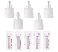 EUZUXU 100PCS TermóMetro Protector OíDos, Tapa De Sonda De TermóMetro De OíDo, Orejeras Fundas Desechables de Recambio, Para Todos Los Modelos Braun Thermoscan Y Otros Tipos