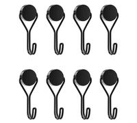 EUZUXU 8 Piezas Imanes Ganchos Magnéticos, para Cocina, Gadgets, Dormitorios, Taquillas, Oficina, Frigoríficos, Colgar Luces Decorativas