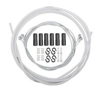 EUZUXU Cable de Freno para Bicicleta, Cables de Freno Universales, para Bicicleta de Montaña, Bicicleta de Carretera-Blanco