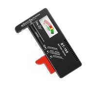 EUZUXU Probador de la Batería, Probador de Voltaje de Batería Digital Universal, para Las Baterías de la Célula del Botón de AA, AAA, C, D, 9V, 1.5V