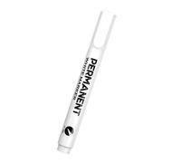 EUZUXU Rotulador Blanco Permanente, Marcadores Permanentes, Ancho de Trazo de 2,0 mm, Permanente Impermeable, para Pinturas Rupestres,Cerámica, Vidrio, Madera, Tela, Metal