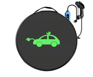 EV Cable Organizer Bolsa - Funda De Transporte Para Cables De Carga EV Tipo 2 | Tipo 1 | Modo 3 | Ligero | Bolsas De Almacenamiento De Cable Cable Resistente Impermeable | Conservar C