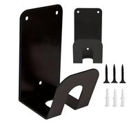 EV Charger Holder | Iron Art Electric Vehicle Charging Cable Rack with Screws and Adapter | Garage and Parking Lot Storage Organizer | Durable Wall-Mount Holder For EV Chargers | Compact Cable
