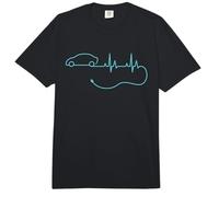 EV Heartbeat Vehículo Eléctrico Propietario de Coche Eléctrico EV Comfort Colors Adult Heavyweight T-Shirt
