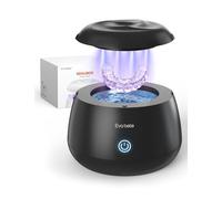 EVA BELLE - Limpiador ultrasónico de retención de dentaduras dentales, limpiador de dientes para cuidado dental oral, cápsula de limpieza dental recargable portátil para protectores nocturnos