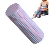EVA Deep Tissue Foam Roller - Ejercicio Masaje Roller For Back Muscle Relief, Portable Fitness Cylinder For Yoga Pilates Training Recovery, Home Gym Outdoor Workout Dormitory Estiramiento y movilidad