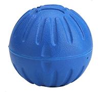 EVA Dog Chew Ball Floating Puppy Hollow Ball Juguete Resistente a la mordedura Pet Chew Toy Dog Molar Chew Ball Portable Cat Dog Bola interactiva(Azul)