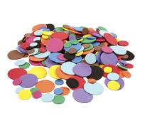 EVA Foam Circles, D: 12+20+32 mm, asstd colours, 300asstd (Importación USA)