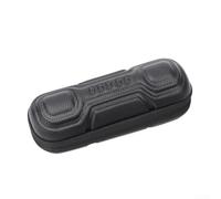 EVA Hard Case Bike Frame Bag para herramientas Botella | Diseño de malla mejorado, almacena herramientas y botellas, compartimentos de fácil acceso, material EVA negro
