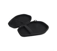 EVA Hard Table Tennis Bag 2 Rackets 6 Balls | EVA hard shell, shockproof design, fits 2 rackets, holds 6 balls, black color