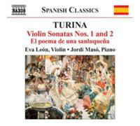Eva Leon Turina: Violin Sonatas Nos. 1 and 2/El Poema De (CD) (Importación USA)