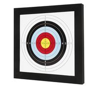 Eva - Objetivo de flecha de espuma, tiro con arco, 50 x 50 x 5 cm, con 10 papeles de flecha para entrenamiento al aire libre