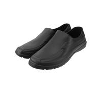 EVA Shoes Non-slip Wear Resistant Chef Shoes Lightweight Comfortable Kitchen Oil-proof Shoes (44 Code, Black)