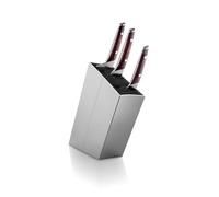 EVA SOLO 515280 - Portacuchillos con inserción flexible, inclinada, altura aprox. 27 cm, gris