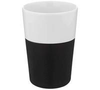 Eva Solo 5706631052030 501003 - Juego de 2 tazas de café (360 ml, porcelana, 8,5 x 8,5 x 12,5 cm), color negro