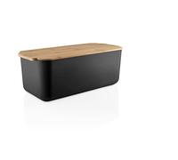 EVA SOLO | Caja de Pan | Almacenamiento óptimo que mantiene el pan fresco y delicioso | Black