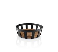 Eva Solo Cesta de pan Nordic Kitchen | Para servir pan y panecillos con estilo | negro