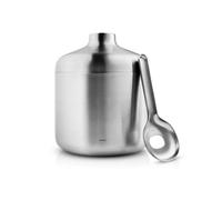 Eva Solo Cubitera con cuchara Liquid Lounge 1.4 L Brushed steel