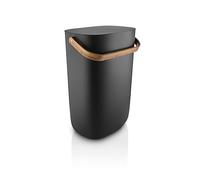 EVA SOLO | Cubo de basura de reciclaje Reflect 33 L | Separe y recicle eficientemente los contenedores de residuos en formato grande | Balance automático inteligente de la tapa | Negro