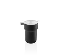 EVA SOLO | Dispensador de jabón Citadel Negro | Diseño contemporáneo para un baño Elegante | Botella dispensadora de jabón o desinfectante | Elegante diseño escandinavo | Negro