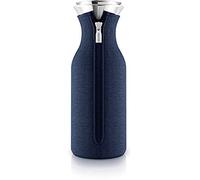 EVA SOLO | Jarra para frigorífico de 1,0 l azul marino tejido | 100% libre de goteo | azul marino