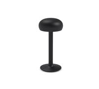 Lámpara de mesa LED recargable Eva Solo Emendo, negra, atenuable, IP44
