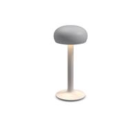 Eva Solo lámpara de mesa LED recargable Emendo, gris, atenuable, IP44
