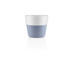 Eva Solo Lungo Mug Cielo Azul Set de 2 Tazas de Café Porcelana / Silicona 230 ml