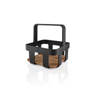 EVA SOLO | Mesa de cocina nórdica Caddy | Servicio elegante y diseño práctico con asa de transporte para un agarre firme. Perfecto para cenas de barbacoa en el patio | negro