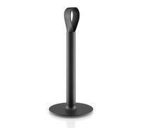Eva Solo Nordic - Portarrollos de Cocina Negro, Acero Inoxidable, Goma, Cuero