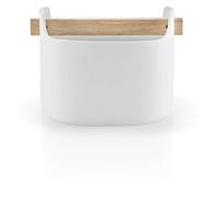 EVA SOLO Soporte para Utensilios de Cocina, Altura: 15 cm, Caja de Herramientas, 530638, cerámica, Blanco, 23,1 x 17 x 13,2 cm