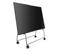 EVA SOLO | Soporte TV Carry con Ruedas 92x81x38 cm | Pie de TV para Pantallas Planas de 40 a 65 Pulgadas | Soporte Televisión Móvil | Diseño Danés | Fig Purple
