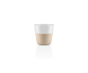 EVA SOLO | Taza de café espresso | 80 ml | buena sujeción gracias al revestimiento de silicona | apto para lavavajillas | beige suave