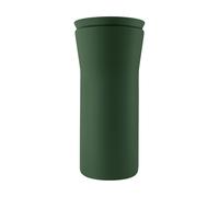 Eva Solo | City To Go Cup reciclado 0,35 l | Práctica taza térmica de doble pared para un manejo fácil y sencillo con una sola mano - La tapa de clic permite beber por todos los lados | Verde