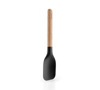 EVA SOLO | Utensilio de Cocina nórdico para Servir | Agitador y raspador de Masa Combinados | Cómodo Mango de Roble | Diseño y funcionalidad daneses | Negro