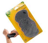 EVA + Sponge Kids Bath Scrubber For Daily Body & Face Cleaning | 5x2.7x1.2 Inch Reusable Stain Removing Pad | Gentle Shower Sponge For Children | Soft Skin Care Multifunctional Washer