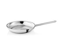 Eva Trio - Sartén de acero inoxidable (28 cm, base de acero)