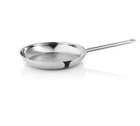 Eva Trio | Sartén de acero inoxidable de 28 cm de panal de abeja | El cuerpo de la sartén está hecho de 90% de acero inoxidable reciclado post-consumo. Acero pulido