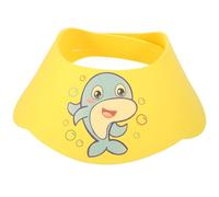 Eva Visera para Amarilla de Ajustable, Baño Bebés | Mantiene el Rostro Seco, Ala Ancha, Uso en Baño Infantil, Talla Ajustable, para Lavado del Cabello