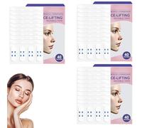 Evaberry Face Lift Tape, Evaberry Instant V Lift Tape, Instant V-Lift Tape - Lift Years Off Instantly, Face Slimming Tape Invisible, Face Tape for Lifting Sagging Skin (3 caja)