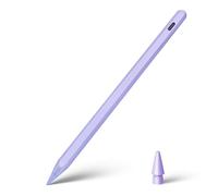 EVACH Lápiz capacitivo para iPad de 6ª a 11ª, compatible con iPad Pro 11/12.9/M4/M5, iPad Air 3/4/5/M2/M3, iPad mini 6/5, precisión pixel-perfecta, rechazo de palma, morado