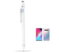 EVACH - Lápiz capacitivo para Samsung Galaxy Tab S Series 10.5, S4/S5E/S6, lápiz digital recargable con punta ultrafina de 1,5 mm, para Samsung Galaxy Tab S, Series 10.5, S4/S5E/S6, color blanco