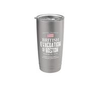 Evacuación británica de Boston 1776 Vaso térmico de acero inoxidable de doble pared