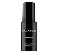 EVAGARDEN Nude Light Foundation - Maquillaje fluido y sensorial, con propiedades hidratantes, cobertura suave, difumina pequeñas imperfecciones para una apariencia impecable, miel rosa 285, 1 onza