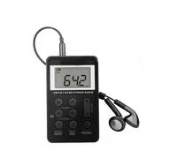 EVAGO V112 Pocket Radio Earphones, Am Fm Radio Mini Receiver Sleep Timer