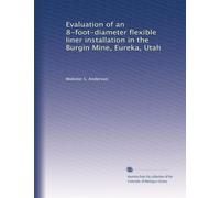 Evaluation of an 8-foot-diameter flexible liner installation in the Burgin Mine, Eureka, Utah
