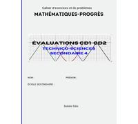 Évaluations CD1 CD2 Technico Sciences Secondaire 4 CD1 CD2