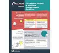 Evaluer pour soutenir le processus d'apprentissage des élèves: 2025